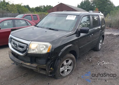 2011 Honda Pilot Ex-L из США, поврежденный, VIN 5FNYF4H75BB086307